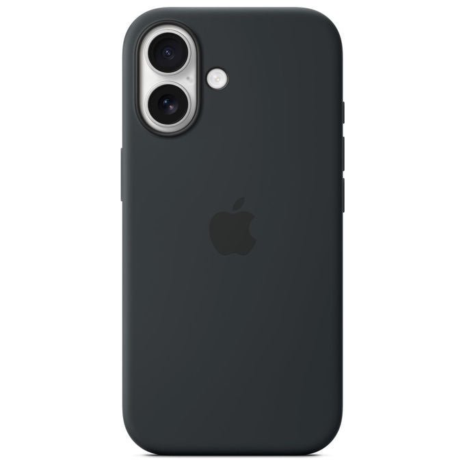Apple Custodia MagSafe in Silicone Nero per iPhone 17
