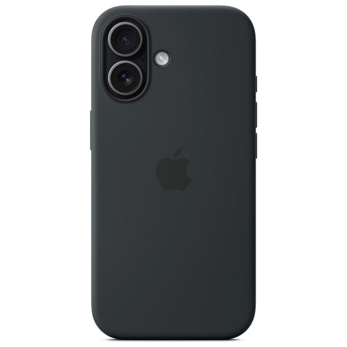 Apple Custodia MagSafe in Silicone Nero per iPhone 17