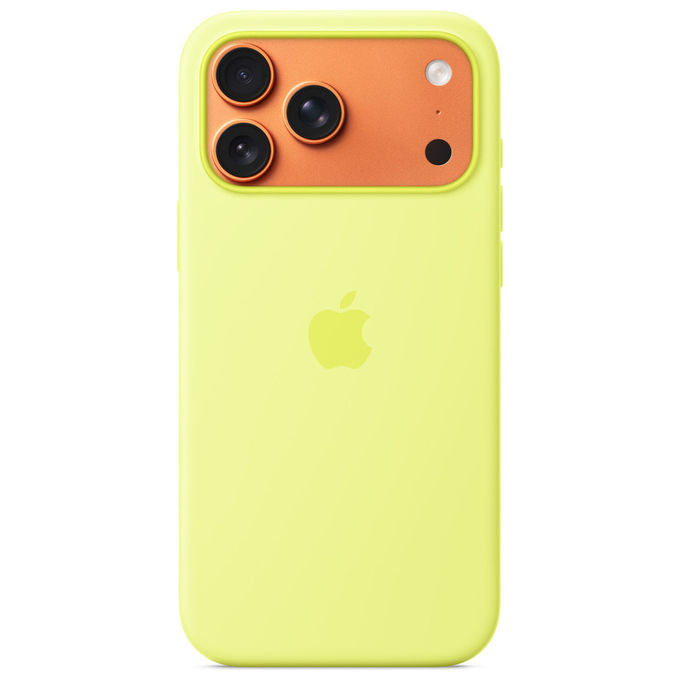 Apple Custodia MagSafe Silicone Giallo per iPhone 17 Pro Max