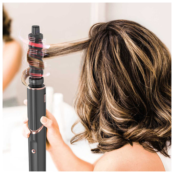 Shark HD446EU Asciugacapelli FlexStyle Complete Set Nero Multistyler 5 in 1