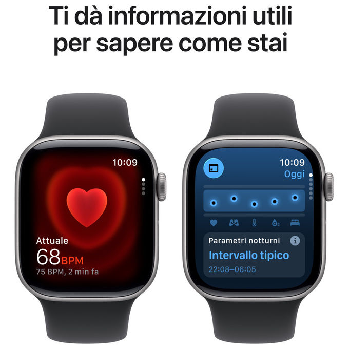 Apple Watch Series 11 GPS Cellular 42mm Alluminio Grigio Siderale