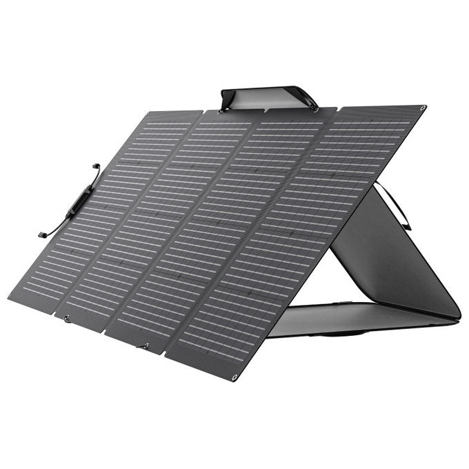 EcoFlow Pannello Solare 220W Monocristallino Tipo N TOPCon IP68