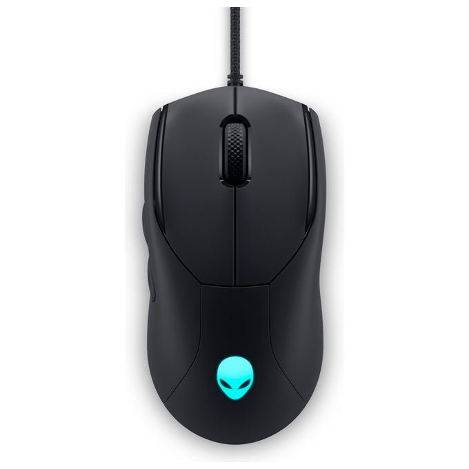 Alienware AW320M, Mouse Gaming, Ambidestro, Ottico, 3200 DPI, USB Tipo A