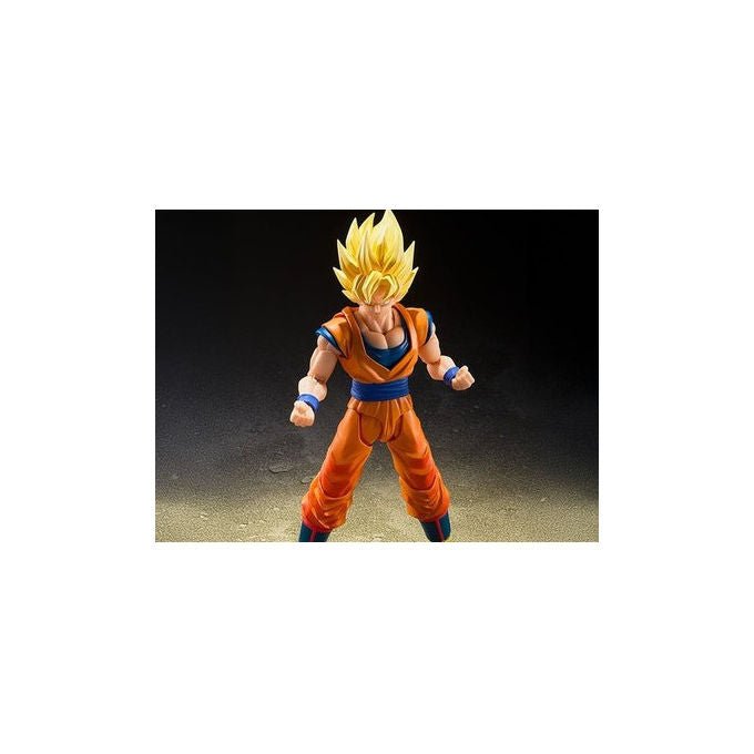 Bandai Tamashii Nations, Dragon Ball Z Super Saiyan Son Goku, Action Figure 15 cm