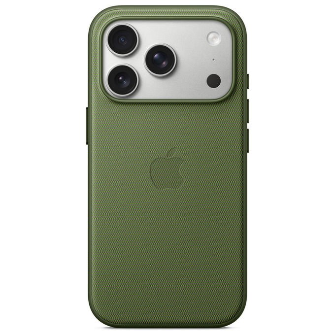 Apple Custodia MagSafe Tessuto TechWoven Verde per iPhone 17 Pro