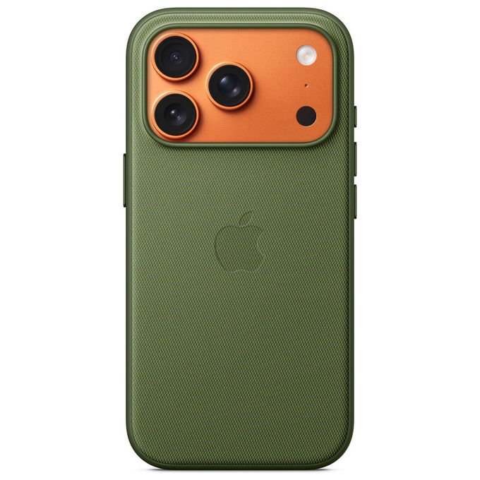 Apple Custodia MagSafe Tessuto TechWoven Verde per iPhone 17 Pro