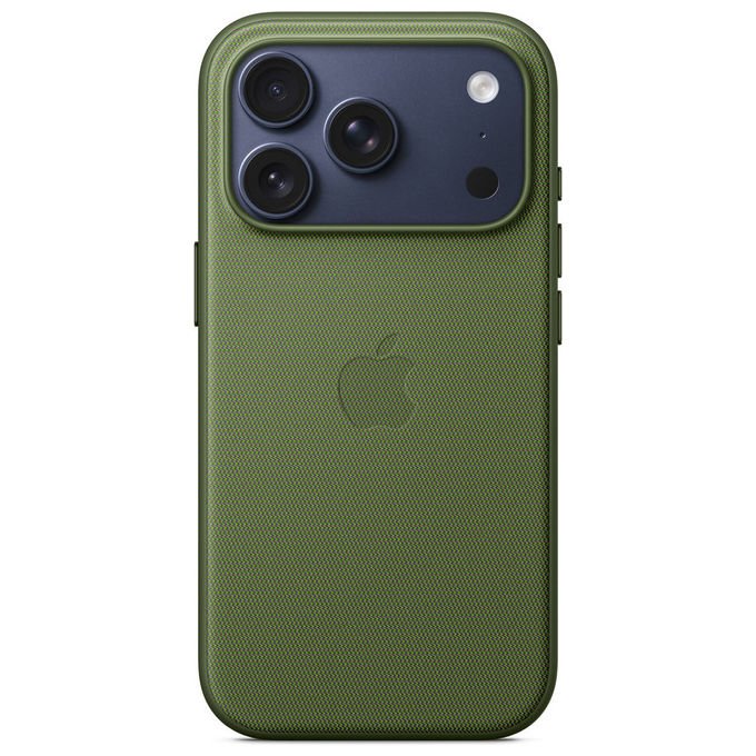 Apple Custodia MagSafe Tessuto TechWoven Verde per iPhone 17 Pro