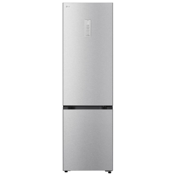 LG Frigorifero Combinato Fit and Max Classe C 375L AI Inverter Metal Sorbet Argento