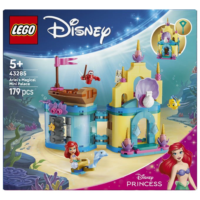 LEGO, Disney Princess, Il Magico Mini-palazzo di Ariel