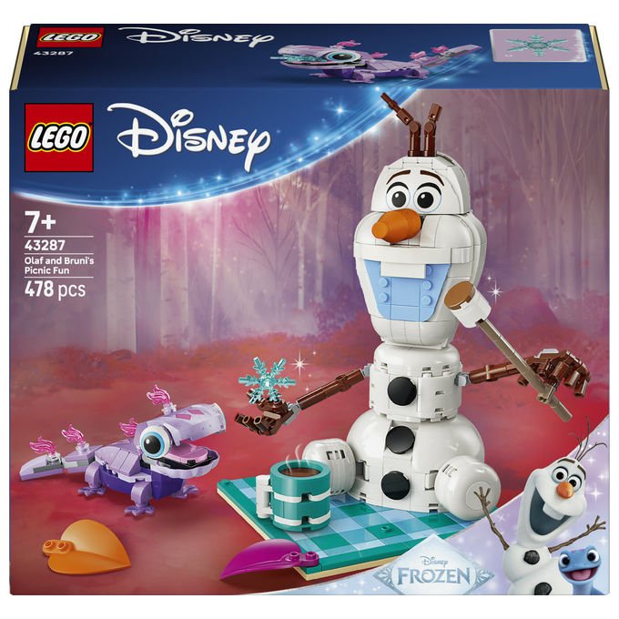 LEGO, Disney Princess, Il divertente picnic di Olaf e Bruni, 43287