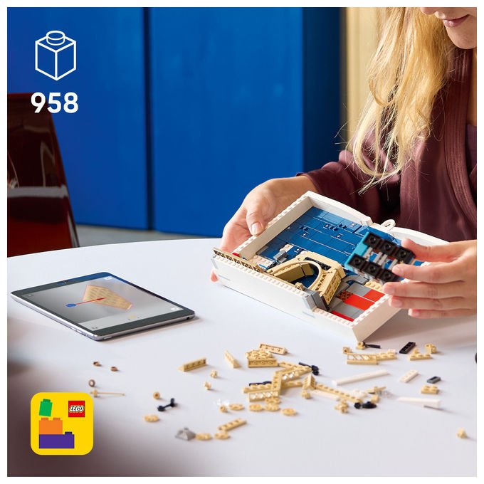 Lego Architecture Parigi, La Citta' dell'Amore, Set di Costruzioni 21064