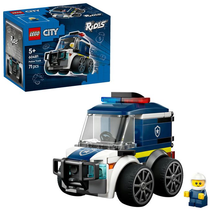 LEGO City, SUV della Polizia, Veicolo Giocattolo, 60481