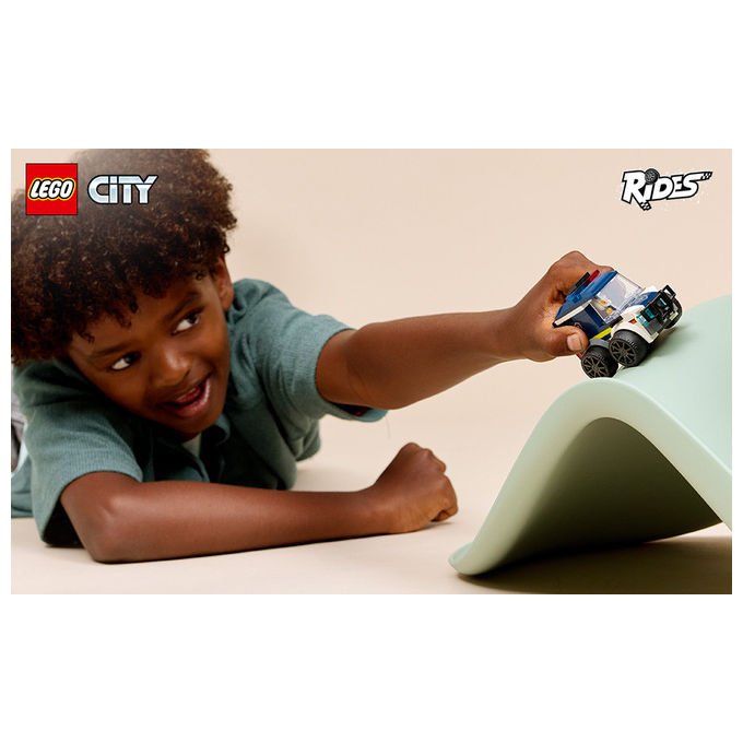 LEGO City, SUV della Polizia, Veicolo Giocattolo, 60481