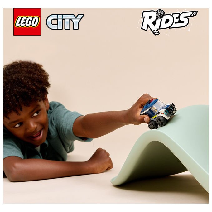 LEGO City, SUV della Polizia, Veicolo Giocattolo, 60481