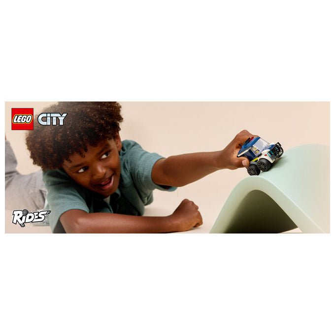 LEGO City, SUV della Polizia, Veicolo Giocattolo, 60481
