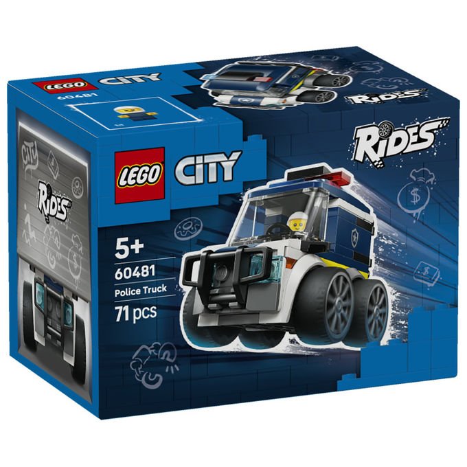 LEGO City, SUV della Polizia, Veicolo Giocattolo, 60481