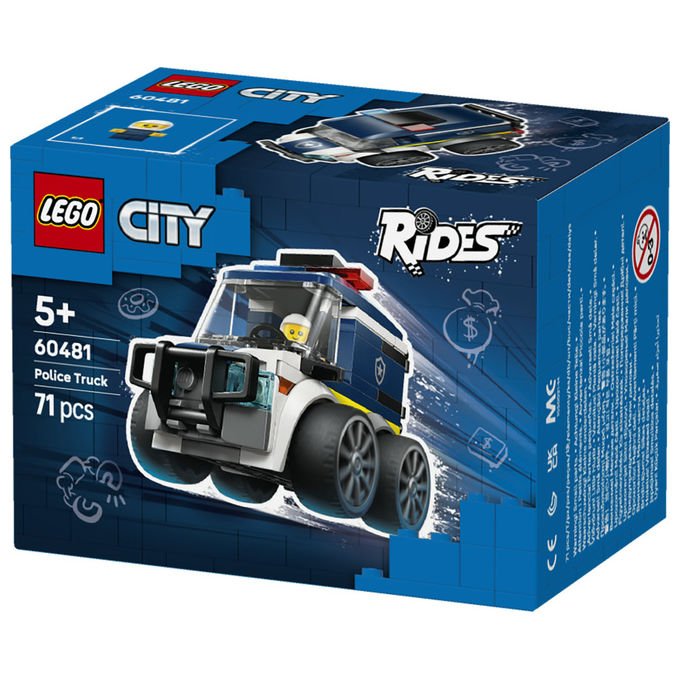 LEGO City, SUV della Polizia, Veicolo Giocattolo, 60481