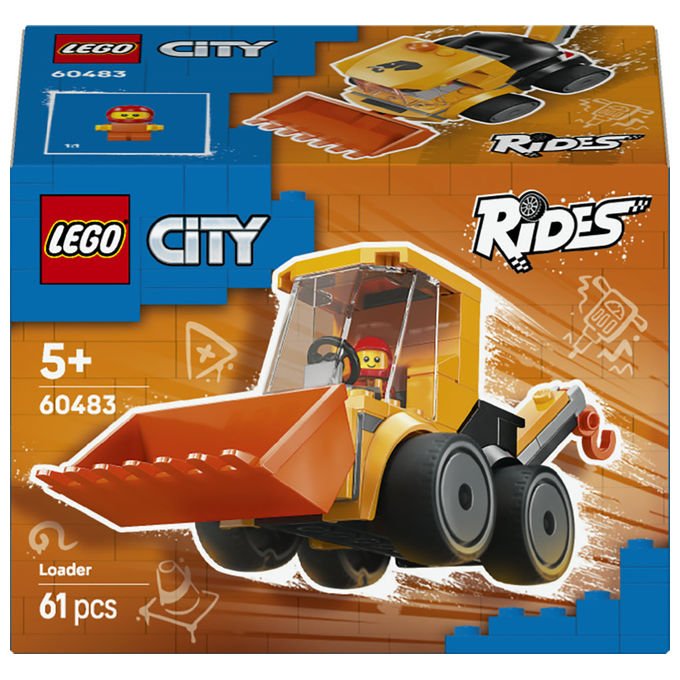 LEGO, City Veicoli, Ruspa da cantiere 60483