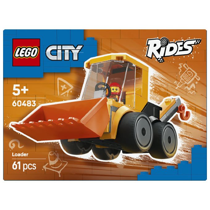 LEGO, City Veicoli, Ruspa da cantiere 60483