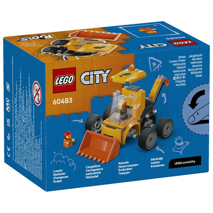 LEGO, City Veicoli, Ruspa da cantiere 60483