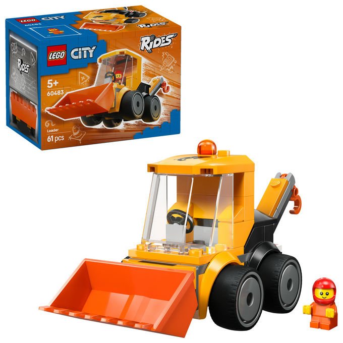 LEGO, City Veicoli, Ruspa da cantiere 60483