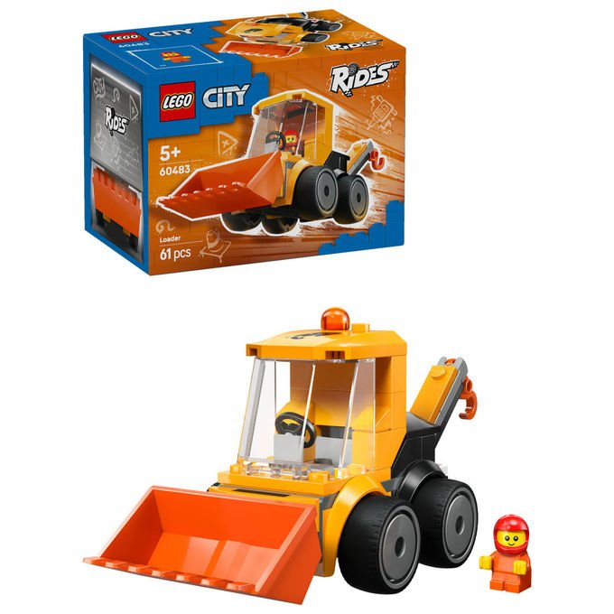 LEGO, City Veicoli, Ruspa da cantiere 60483