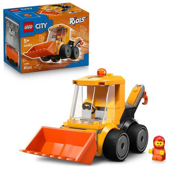 LEGO, City Veicoli, Ruspa da cantiere 60483