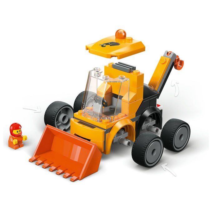 LEGO, City Veicoli, Ruspa da cantiere 60483
