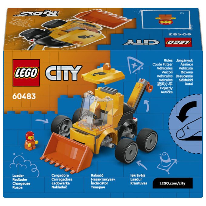 LEGO, City Veicoli, Ruspa da cantiere 60483