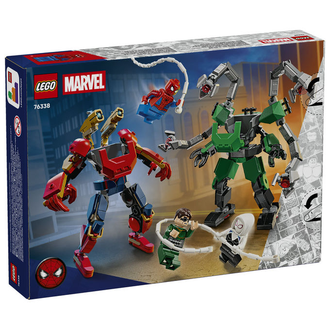 Lego, Battaglia Mech Spider-Man vs Doc Ock, Lego Super Heroes Marvel 76338