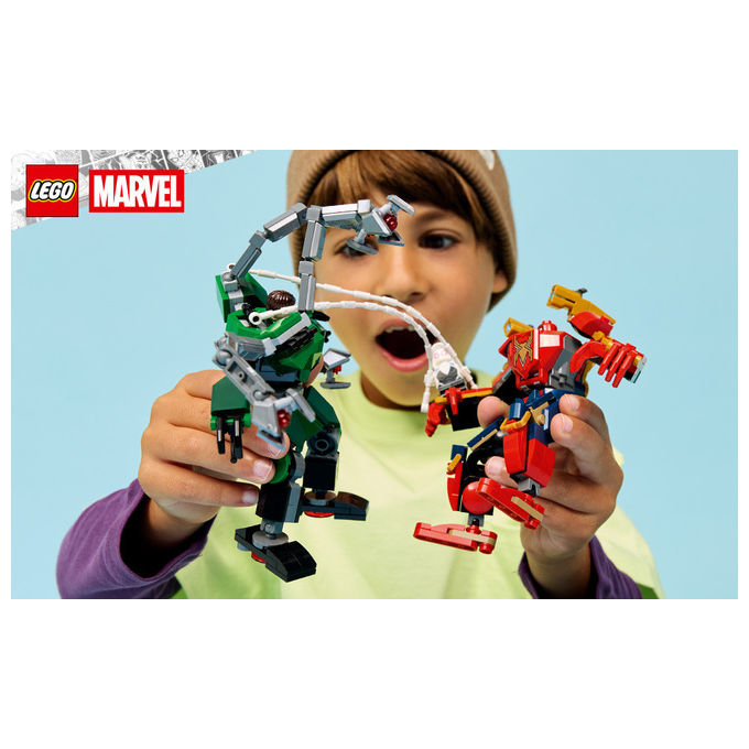 Lego, Battaglia Mech Spider-Man vs Doc Ock, Lego Super Heroes Marvel 76338