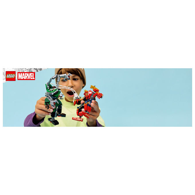 Lego, Battaglia Mech Spider-Man vs Doc Ock, Lego Super Heroes Marvel 76338