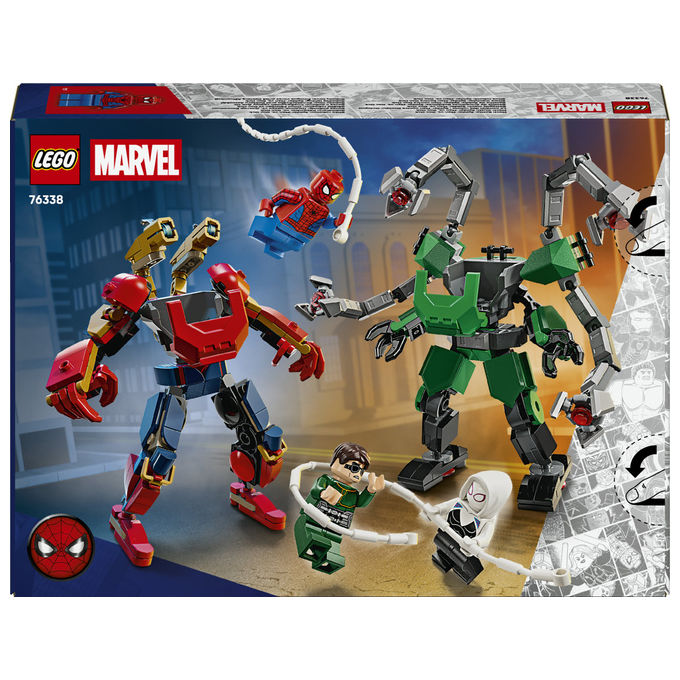 Lego, Battaglia Mech Spider-Man vs Doc Ock, Lego Super Heroes Marvel 76338
