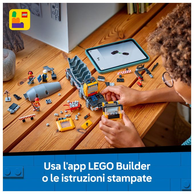 LEGO City, Betoniera, Set Costruzioni 60478