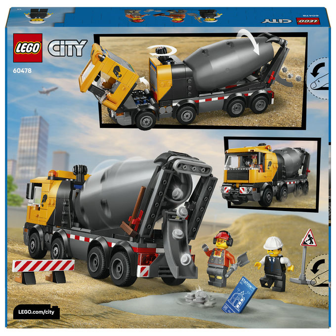 LEGO City, Betoniera, Set Costruzioni 60478