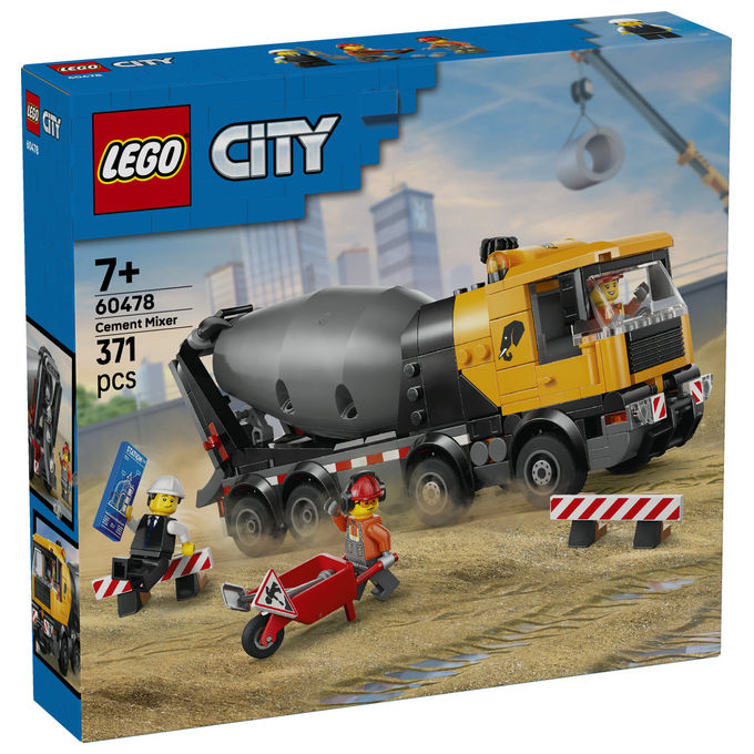 LEGO City, Betoniera, Set Costruzioni 60478