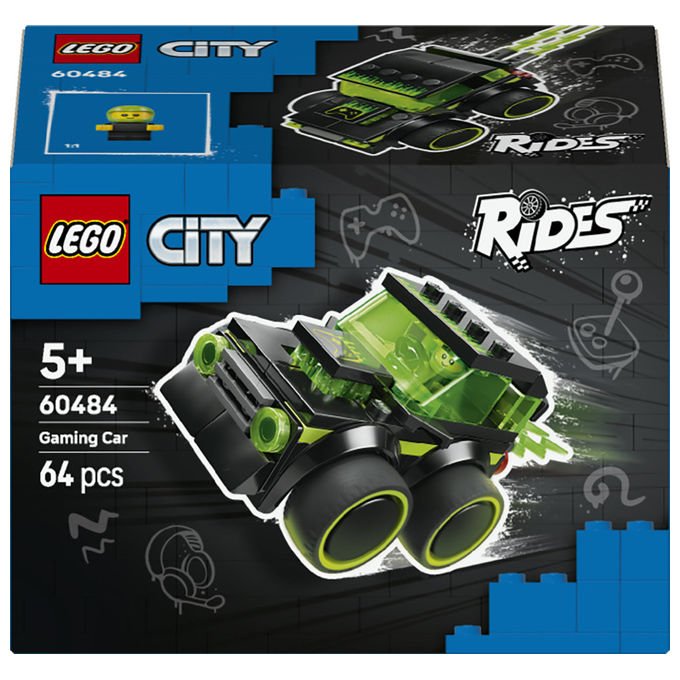 LEGO City, Auto da Corsa, Gioco di Costruzioni, Modello 60484