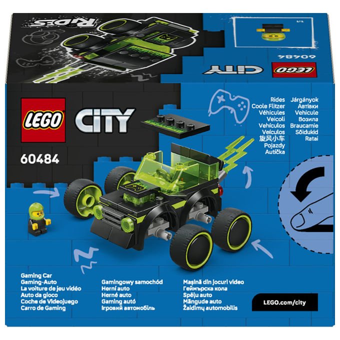 LEGO City, Auto da Corsa, Gioco di Costruzioni, Modello 60484