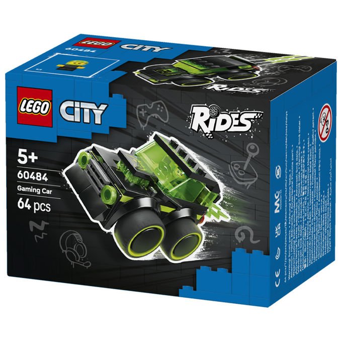 LEGO City, Auto da Corsa, Gioco di Costruzioni, Modello 60484
