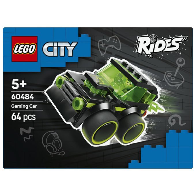 LEGO City, Auto da Corsa, Gioco di Costruzioni, Modello 60484