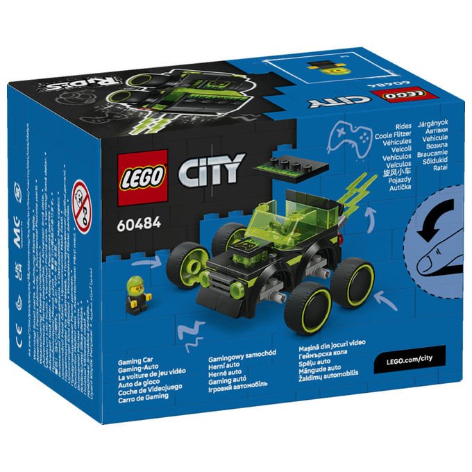 LEGO City, Auto da Corsa, Gioco di Costruzioni, Modello 60484