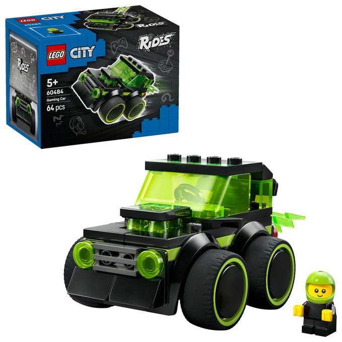 LEGO City, Auto da Corsa, Gioco di Costruzioni, Modello 60484