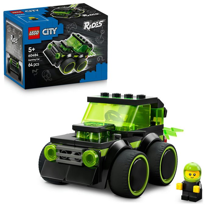 LEGO City, Auto da Corsa, Gioco di Costruzioni, Modello 60484