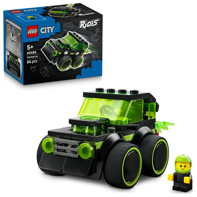 LEGO City, Auto da Corsa, Gioco di Costruzioni, Modello 60484