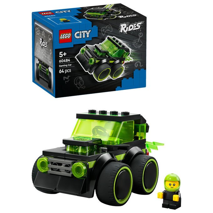 LEGO City, Auto da Corsa, Gioco di Costruzioni, Modello 60484