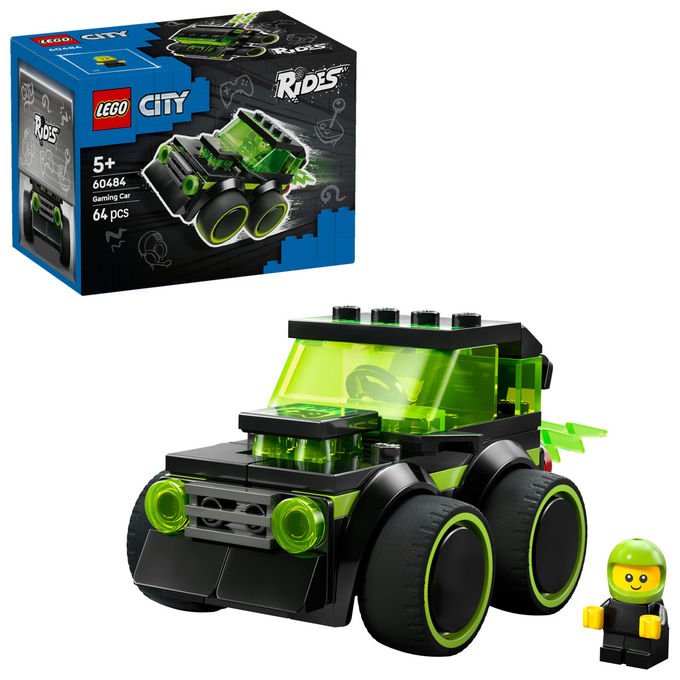 LEGO City, Auto da Corsa, Gioco di Costruzioni, Modello 60484
