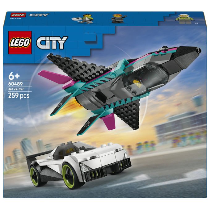 LEGO, City Jet contro Auto Sportiva