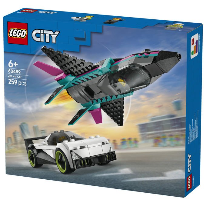LEGO, City Jet contro Auto Sportiva