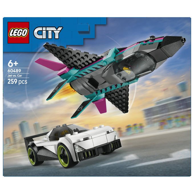 LEGO, City Jet contro Auto Sportiva