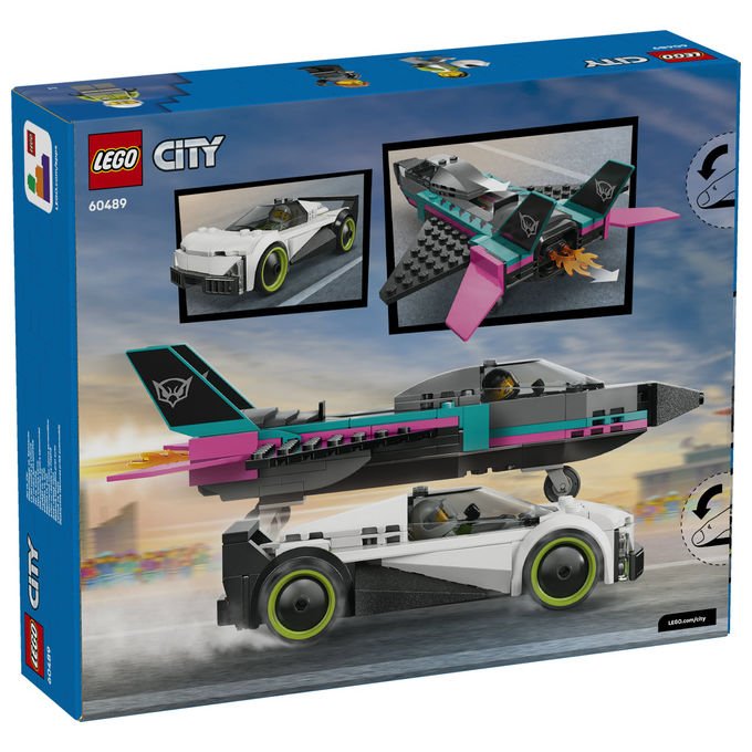 LEGO, City Jet contro Auto Sportiva